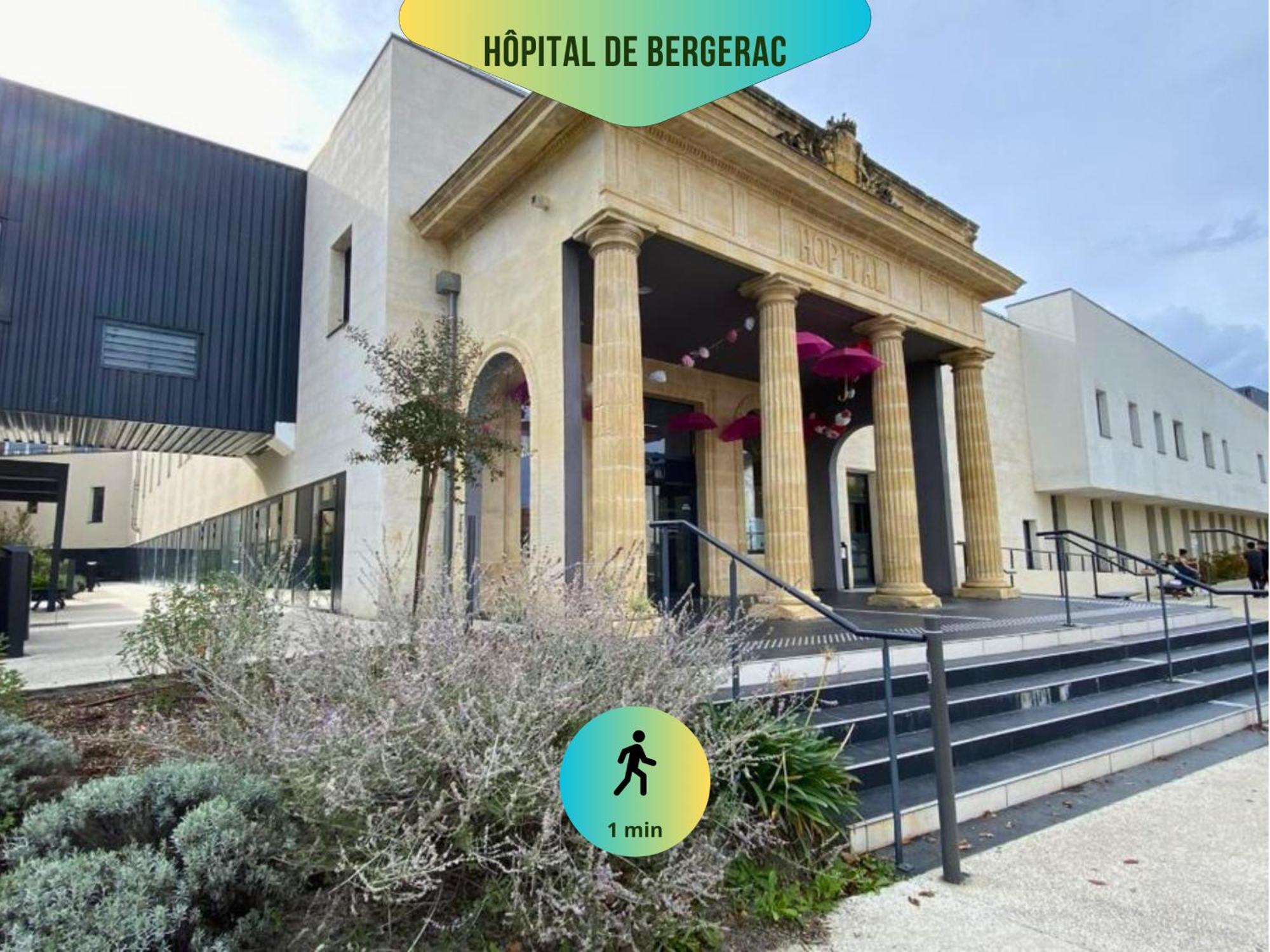 Le Pic'Vert - Free Parking - 400M Hospital - 15Min Train Station & Historic Center - Air Conditionner - Calm & Cosy Bergerac Exterior foto
